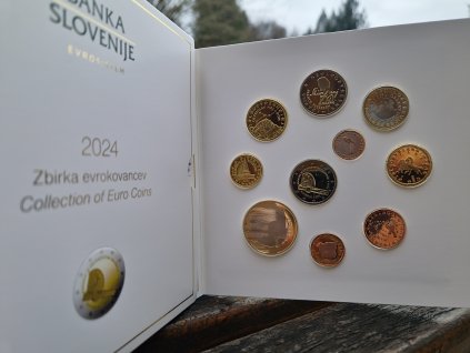 2 euro Slovinsko 2024 - Knižnica (PROOF set s pamätnou 2€)