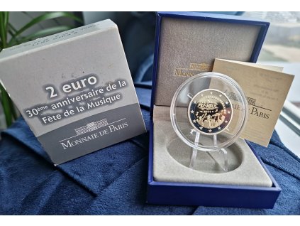 2 euro Francúzsko 2011 - Hudobný festival (Proof)