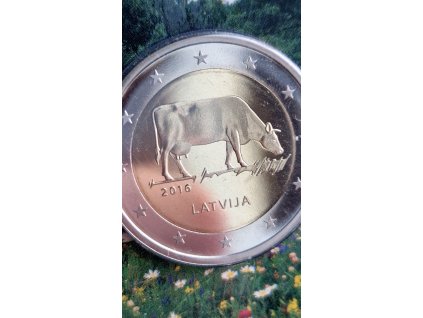2 euro Lotyšsko 2016 - Poľnohospodárstvo (BU karta)