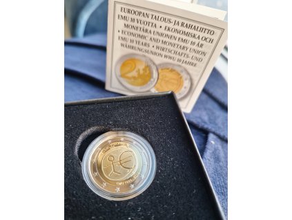 2 euro Fínsko 2009 - Panáčik (Proof s hranou SUOMI FINLAND)