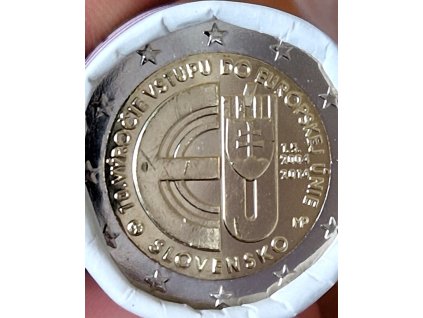 2 euro Slovensko 2014 - Vstup do EÚ (rolka)