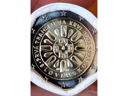 2 euro Slovensko 2023 - Transfúzia (rolka)
