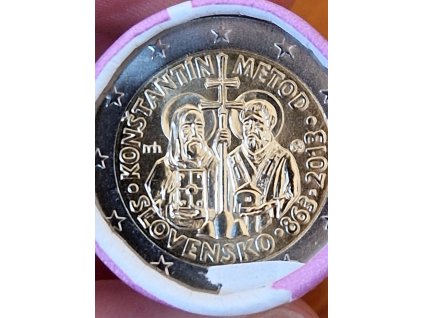 2 euro Slovensko 2013 - Cyril a Metod (rolka)