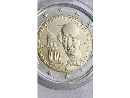 2 euro San Maríno 2014 - Bramante (BU karta)