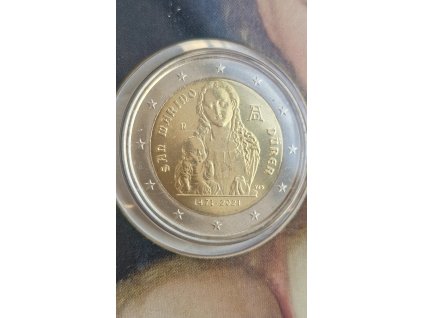 2 euro San Maríno 2021 - Durer (BU karta)