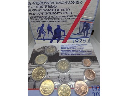 2 euro Slovensko 2025 - ME v hokeji (BU set)