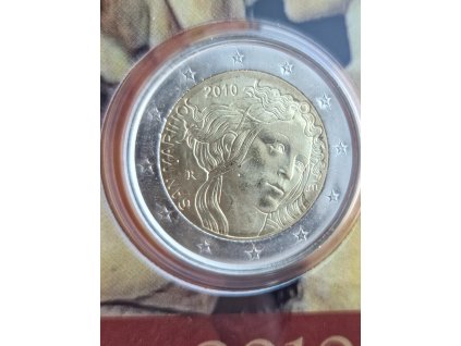 2 euro San Maríno 2010 - Botticeli (BU karta)