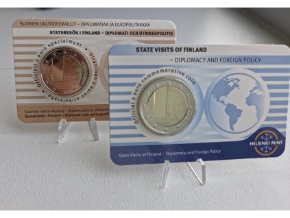2 euro Fínsko 2025 - Diplomacia (BU karta)