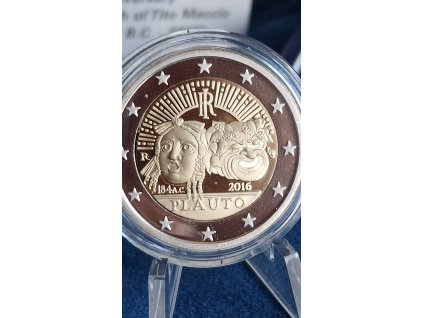 2 euro Taliansko 2016 - Plauto (Proof)