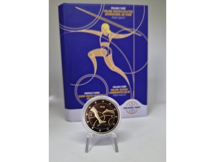 2 euro Fínsko 2025 - Atletika Fínsko-švédske hry (Proof)