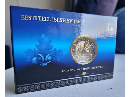 2 euro Estónsko 2017 - Nezávislosť (BU karta)