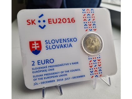 2 euro Slovensko 2016 - Predsedníctvo (BU karta Čičmany)