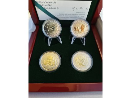 2 euro Luxembursko 2024/2025 - PROOF set (Reverse proof)