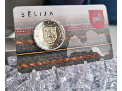 2 euro Lotyšsko 2025 - Selija (BU karta)
