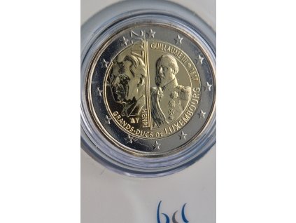 2 euro Luxembursko 2017 - 200 rokov Guillaumea III. (BU kvalita)