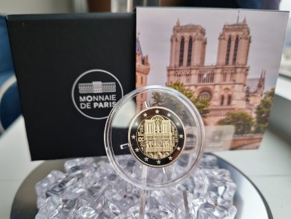 2 euro Francúzsko 2025 - Notre Dame (Proof)