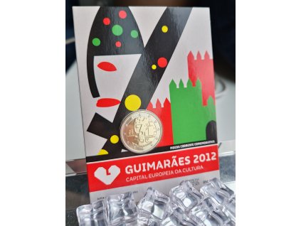2 euro Portugalsko 2012 - Guimaraes (BU karta)