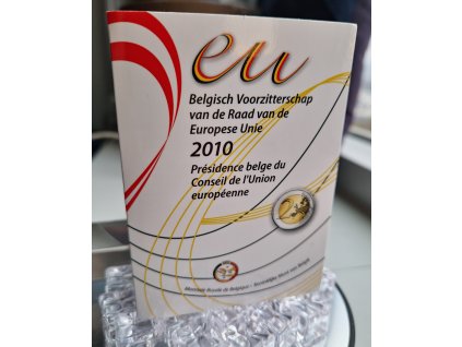 2 euro Belgicko 2010 - Predsedníctvo (BU karta)