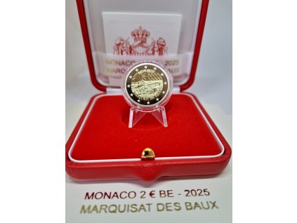 2 euro Monako 2025 - Baux (Proof)