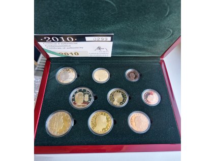 Luxembursko 2010 - PROOF set 2010