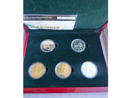 2 euro Luxembursko 2018 - PROOF set 2016-2018