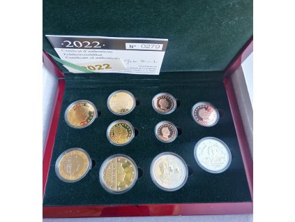 Luxembursko 2022 - PROOF set 2022