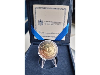 2 euro Malta 2021 - Hrdinovia pandémie (BU v krabičke)