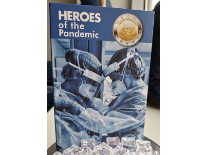 2 euro Malta 2021 - Hrdinovia pandémie (BU karta)