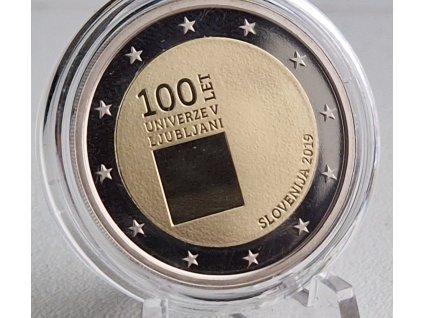 2 euro Slovinsko 2019 - Univerzita v Ľubľane (Proof)