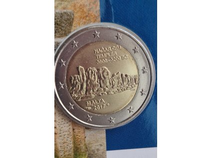 2 euro Malta 2017 - Hagar Qim (BU karta)