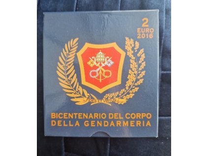 2 euro Vatikán 2016 - Výročie vatikánskej polície (Proof)