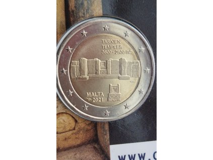 2 euro Malta 2021 - Tarxien (BU karta)