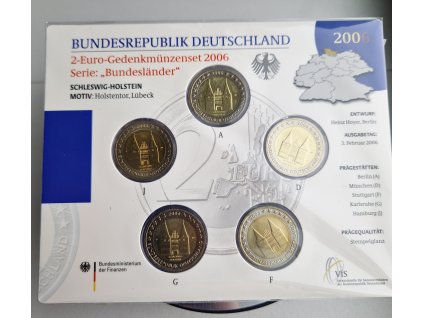 2 euro Nemecko 2006 - Šlezvicko - Holštajnsko (BU)