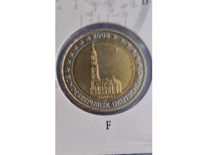 2 euro Nemecko 2008 - Hamburg (BU)