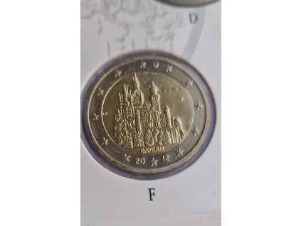 2 euro Nemecko 2012 - Bavorsko (BU)