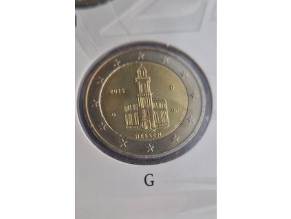 2 euro Nemecko 2015 - Hesensko (BU)