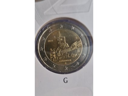 2 euro Nemecko 2022 - Durínsko (BU)