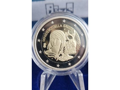 2 euro Taliansko 2018 - Ministerstvo zdravotníctva (Proof)