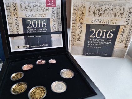 2 euro Rakúsko 2016 - Národná banka (Proof set)