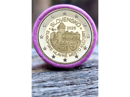 2 euro Slovensko 2026 - Trenčín (Rolka)