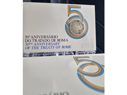 2 euro Portugalsko 2007 - Rímska zmluva (Proof)