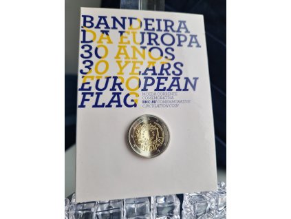 2 euro Portugalsko 2015 - Vlajka (BU karta)