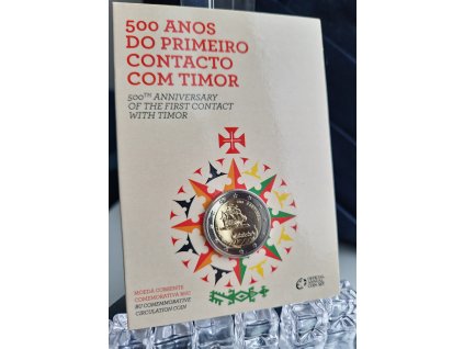 2 euro Portugalsko 2015 - Timor (BU karta)