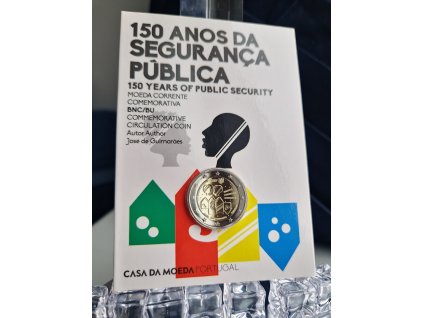2 euro Portugalsko 2017 - Polícia (BU karta)