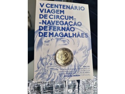 2 euro Portugalsko 2019 - Magellan (BU karta)