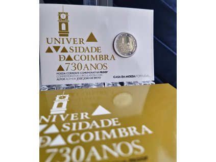 2 euro Portugalsko 2020 - Coimbra (Proof)