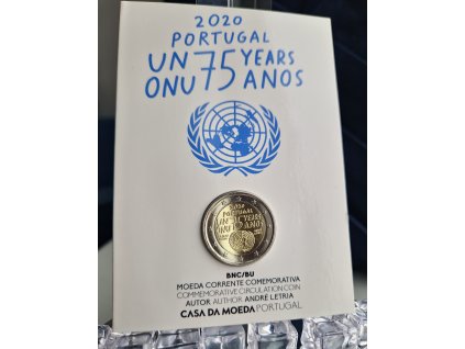 2 euro Portugalsko 2020 - OSN (BU karta)