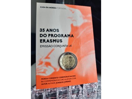 2 euro Portugalsko 2022 - Erazmus (BU karta)