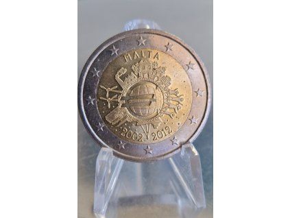 2 euro Malta 2012 - 10 rokov Eura (UNC)