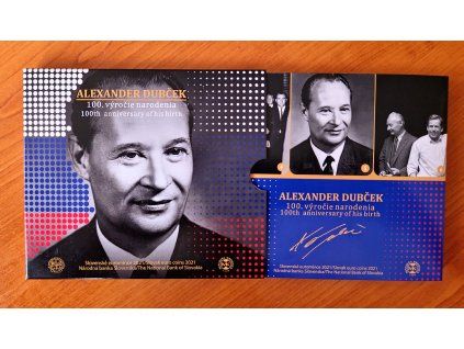 2 euro Slovensko 2021 - Alexander Dubček (BU sada)